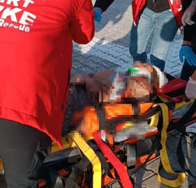 Siirt’te ambulans helikopter, kırsalda yüksekten düşen Büşra için havalandı