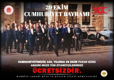 İstanbul Harbiye Askeri Müzesi 29 Ekim'de ücretsiz