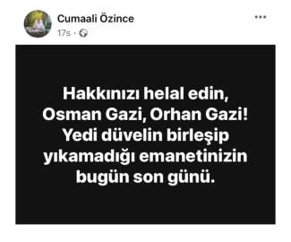 Cumhuriyeti hedef aldı, açığa alındı