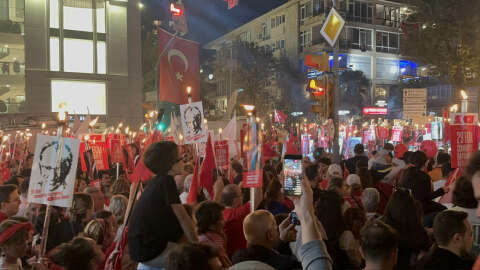 Kadıköy'de Cumhuriyet Bayramı coşkusu