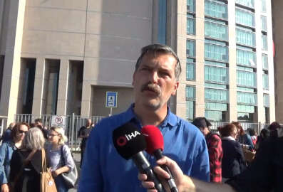 Can atalay için TİP Genel Başkanı Erkan Baş da İstanbul Adliyesi'ne geldi