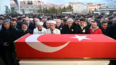 Şehit Sözleşmeli Er Yılmaz, Kırıkkale'de son yolculuğuna uğurlandı