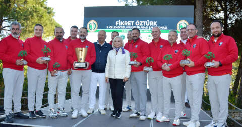 Fikret Öztürk Golf Turnuvası sona erdi