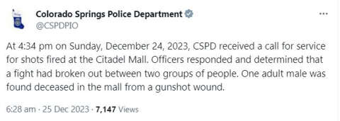 ABD’de alışveriş merkezinde silahlı kavga: 1 ölü, 3 yaralı
