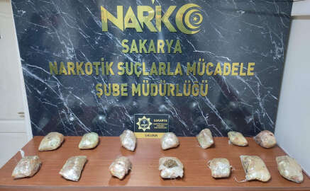 Sakarya'da 46,7 kilogram uyuşturucu ele geçirildi: 5 gözaltı