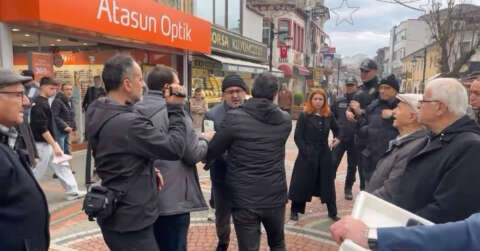Bartın'da teröre karşı açıklama yapan CHP İl Başkanı Akyol'a tepki