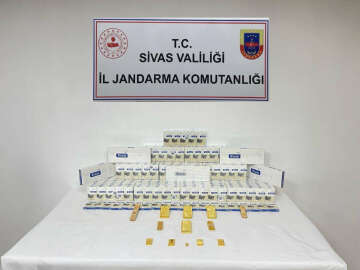 Yolcu otobüsünde 6 kilo 97 gram külçe altın ele geçirildi