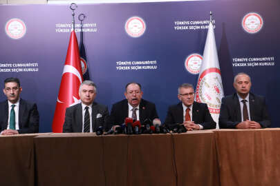 YSK Başkanı Yener, kesin olmayan sonuçları açıkladı; CHP 35, AK Parti 24 belediye kazandı