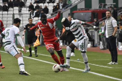 Konyaspor-Samsunspor (FOTOĞRAFLAR)