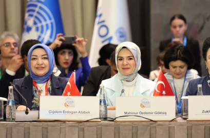 Bakan Göktaş, Özbekistan’da Asya Kadın Formu Açılış Töreni'nde konuştu