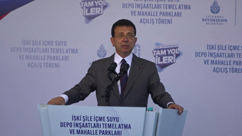 İstanbul - Şile’de İçme Suyu Depo İnşaatlarının temeli atıldı; 14 köyde park açılışı yapıldı