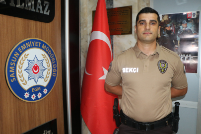 SAMSUN Nefes borusuna çiğ köfte kaçan çocuk, bekçinin Heimlich manevrasıyla kurtuldu (2) (VİDEO EKLENDİ)
