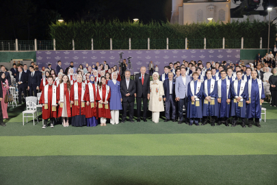 İstanbul- Cumhurbaşkanı Erdoğan, torununun mezuniyet törenine katıldı