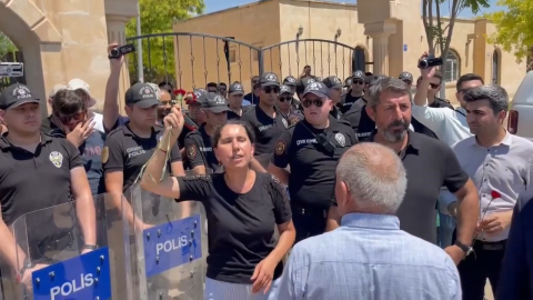 Şanlıurfa'da anma gerginliği