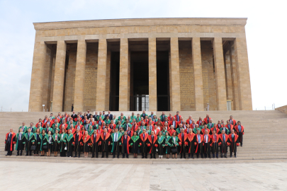 Yargıtay üyelerinden, Anıtkabir'e ziyaret