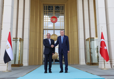 Cumhurbaşkanı Erdoğan, Mısırlı mevkidaşı Sisi'yi resmi törenle karşıladı / Ek fotoğraflar