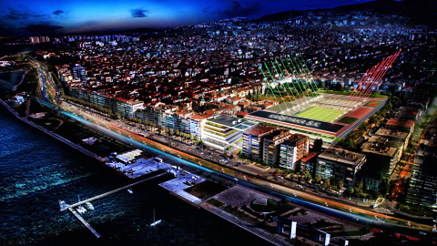 Karşıyaka Stadı'na İZVAK desteği