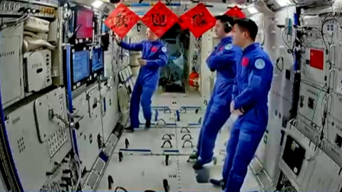 Shenzhou-19 taykonotları uzay istasyonuna ulaştı