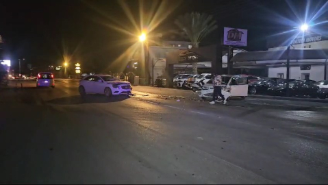 Girne'de kaza: 1 ölü, 4 yaralı