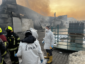 Kayseri'de 3 işçinin öldüğü fabrika yangınına ilişkin soruşturmada 5 gözaltı