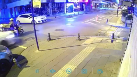 İstanbul- Pendik'te motokuryeye çarparak kaçan otomobil sürücüsü yakalandı / ek bilgilerle