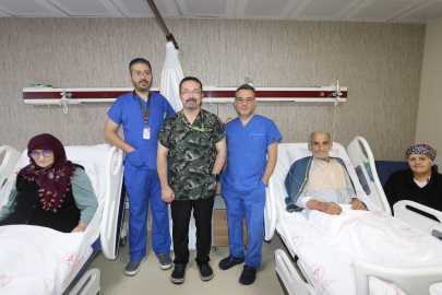 Ağabey-kardeş eş zamanlı kalp kapakçığı ameliyatıyla sağlığına kavuştu