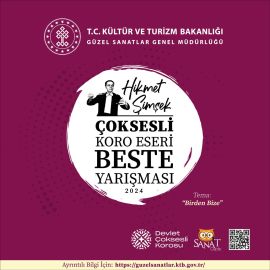 'Hikmet Şimşek Çoksesli Koro Eseri Beste Yarışması' sonuçlandı