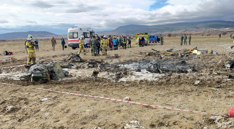 Isparta'da askeri helikopter düştü: 5 şehit, 1 yaralı / Ek fotoğraflar