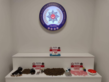Yalova'da uyuşturucuya 5 tutuklama