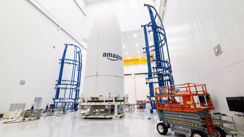 Amazon'un ilk ‘Kuiper’ uydu grubu önümüzdeki hafta fırlatılacak