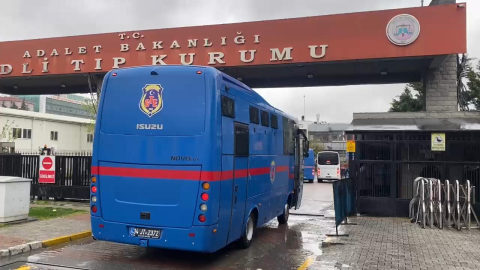 İstanbul - Mahir Polat Adli Tıp Kurumu'na getirildi  / Sevk görüntüsüyle