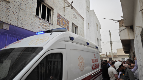 Mardin’de yatağa bağımlı hasta, çıkan yangında öldü