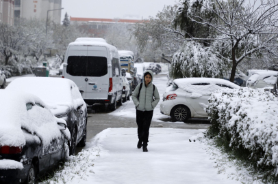 Trakya'da kar yağışı