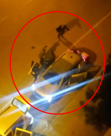 Diyarbakır'da iki aile arasında silahlı kavga kamerada: 1'i polis 10 yaralı
