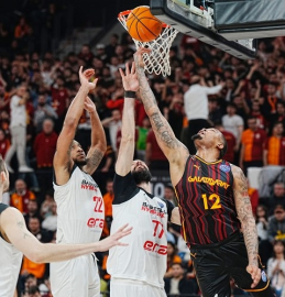 Basketbol Şampiyonlar Ligi’nde haftanın oyuncusu Galatasaray’dan James Palmer Jr.