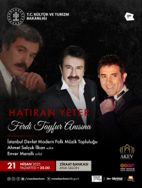 Ankara'da Ferdi Tayfur anısına 'Hatıran Yeter' konseri