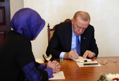 İstanbul - Cumhurbaşkanı Erdoğan, Kurban vekaletini Türk Kızılayı'na verdi