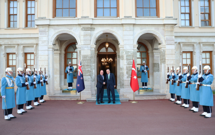İstanbul - Cumhurbaşkanı Erdoğan, Yeni Zelanda Başbakanı Luxon onuruna yemek verdi