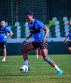 Bodrum FK forması giyen Musah Mohammed'in acı günü
