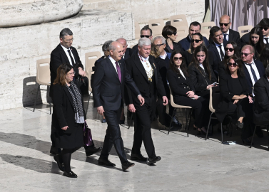 TBMM Başkanı Kurtulmuş, Papa Franciscus'un cenaze törenine katıldı / Video eklendi