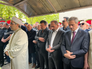 Teknik direktör Bülent Uygun'un kızı Almina Tude, son yolculuğuna uğurlandı / Ek video eklendi