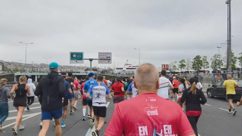İstanbul - İstanbul Yarı Maratonu başladı - 1