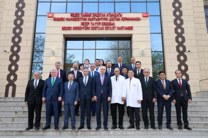 TBMM Başkanı Kurtulmuş, Bişkek’te Recep Tayyip Erdoğan Kırgız-Türk Dostluk Hastanesi’ni ziyaret etti