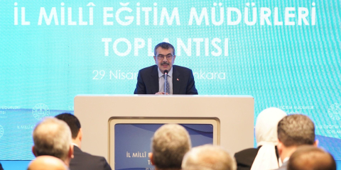 Bakan Tekin, 81 ilin milli eğitim müdürüyle bir araya geldi