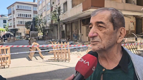 İstanbul - Bahçelievler'de balkonun çöktüğü anlar kamerada: 1 yaralı - 2 / Ek röportaj ve aktüel görüntüyle