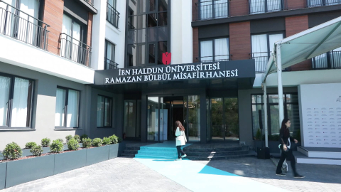 İstanbul - İbn Haldun Üniversitesi Ramazan Bülbül Misafirhanesi törenle açıldı