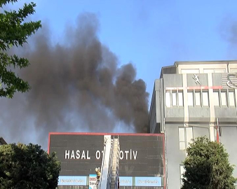 İstanbul - Bağcılar'da fabrika yangını -1
