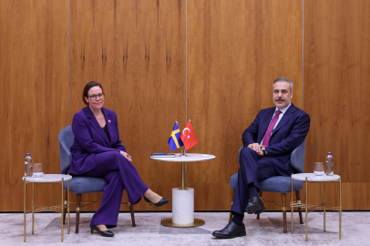 Dışişleri Bakanı Fidan, İsveç Dışişleri Bakanı Stenergard ile görüştü / Video eklendi