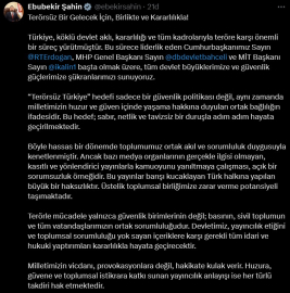 RTÜK Başkanı Şahin: Yönlendirici yayınlar, barışı kucaklayan Türk halkına yapılan bir haksızlıktır