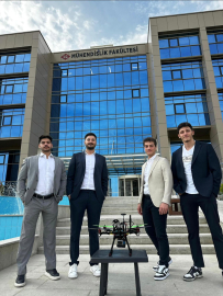 Üniversite öğrencilerinden 'kamikaze dron'